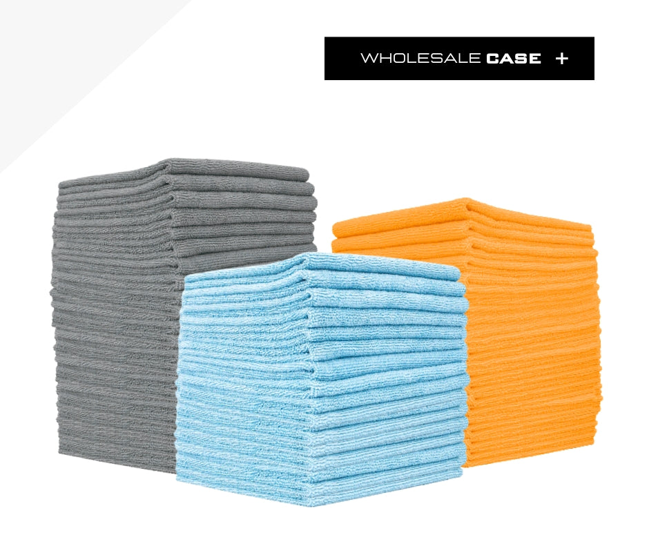 HANDYMAN | Bulk Microfiber 16 x 16 Edgeless 350 GSM Utility Towels