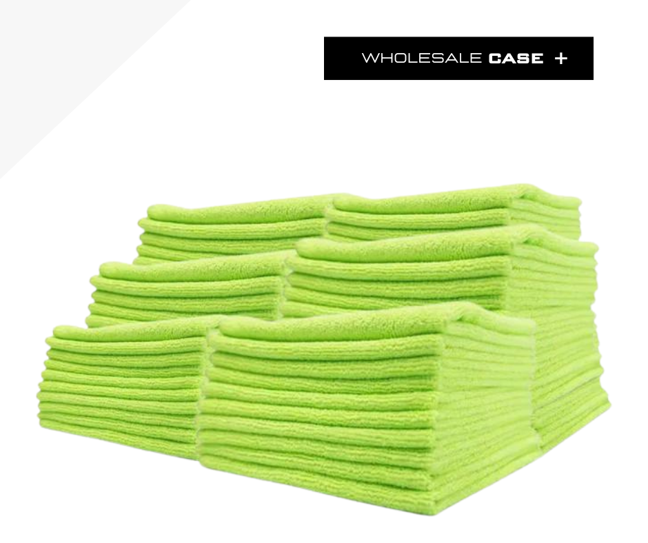 HANDYMAN Jr. | Bulk Microfiber 12 x 16 Edgeless 300 GSM Utility Towels