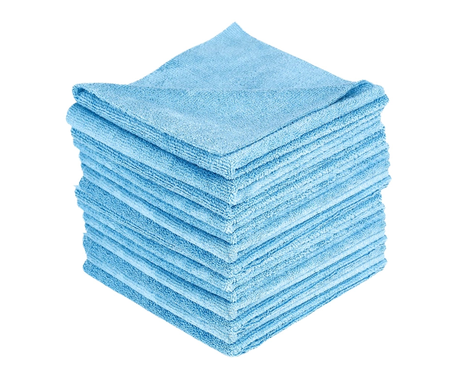 HANDYMAN | Bulk Microfiber 16 x 16 Edgeless 350 GSM Utility Towels